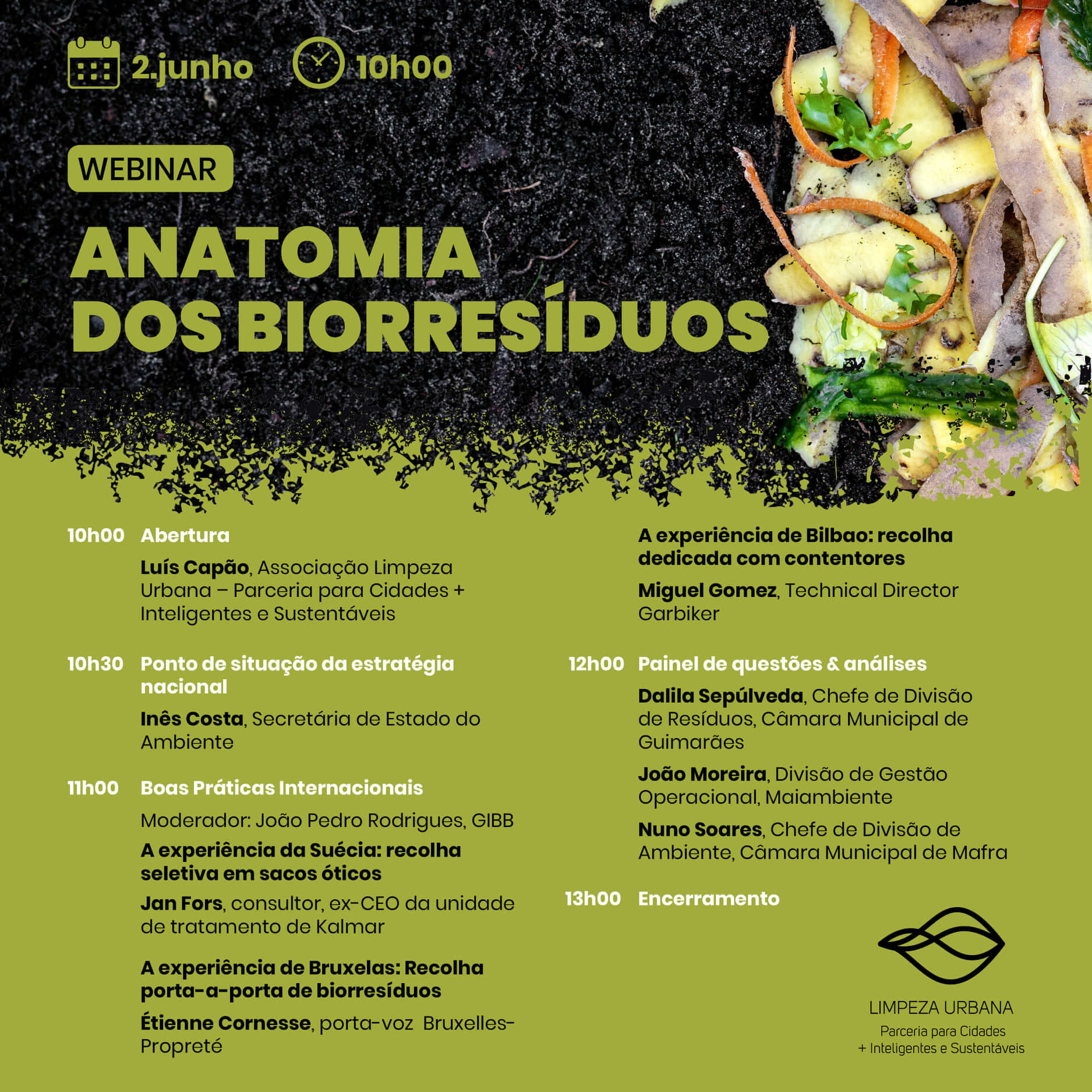 Webinar – Anatomia dos Biorresíduos